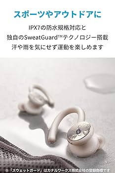 Anker soundcore Sport X10 イヤホン オフホワイト ANKER Soundcore Sport X10 A3961021 [オフホワイト]投稿画像